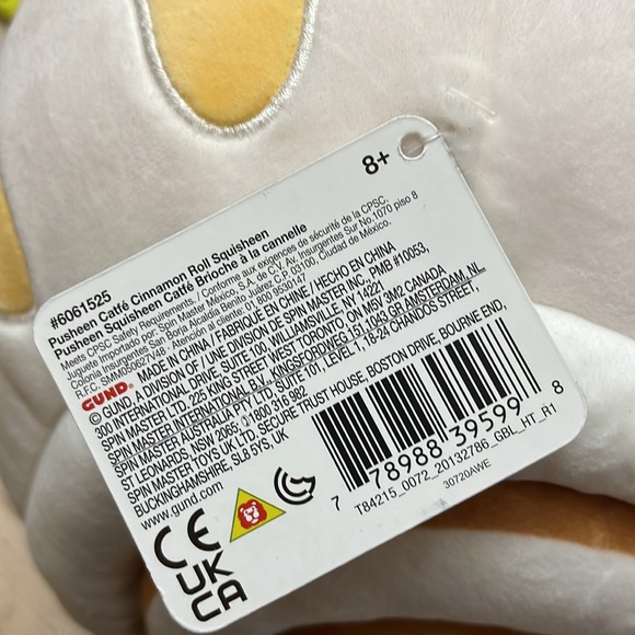 Pusheen Catfe Cinnamon Roll Squisheen. NWT. GUND #6061525 - Picture 9 of 10